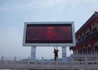 Υπαίθριο P10 960*960mm πίνακας διαφημίσεων των υψηλών φωτεινότητας υψηλής θερμοκρασίας ανθεκτικών πλαισίων οδηγήσεων στηλών