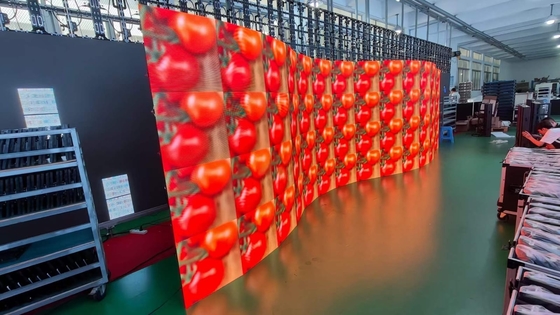 SMD3535 P10 Εξωτερική πλήρης χρώσης LED οθόνη Αδιάβροχη 1/4 Scan 960*960mm