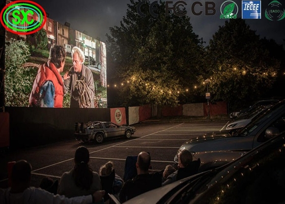 SMD3535 P10 Εξωτερική πλήρης χρώσης LED οθόνη Αδιάβροχη 1/4 Scan 960*960mm