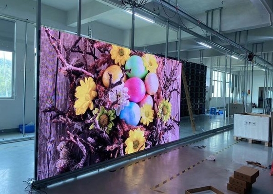 HD Full Color P4 Indoor SMD LED Die-Cast Aluminum Screen Steel Case 65420 Dot Matrix Ηθόπνευμα από αλουμίνιο