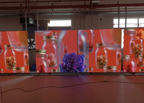 Πίνακας οθόνης LED εσωτερικού P4 RGB, 1/16 Scan LED Screen Video Wall IP34 HD Ευέλικτο