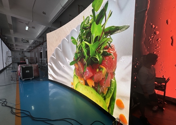 Πίνακας οθόνης LED εσωτερικού P4 RGB, 1/16 Scan LED Screen Video Wall IP34 HD Ευέλικτο