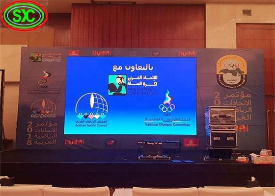 Π6 Εξωτερική οθόνη LED SMD3535 πλήρες χρώμα 192x192mm