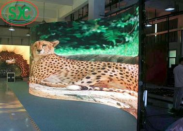 Υψηλή φωτεινότητα Πλήρης χρώμα Αθλητική LED καμπύλη οθόνη, μεγάλη οθόνη σταδίου 1R1G1B