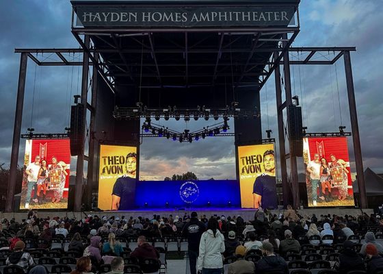 Π6 Εξωτερική οθόνη LED SMD3535 πλήρες χρώμα 192x192mm