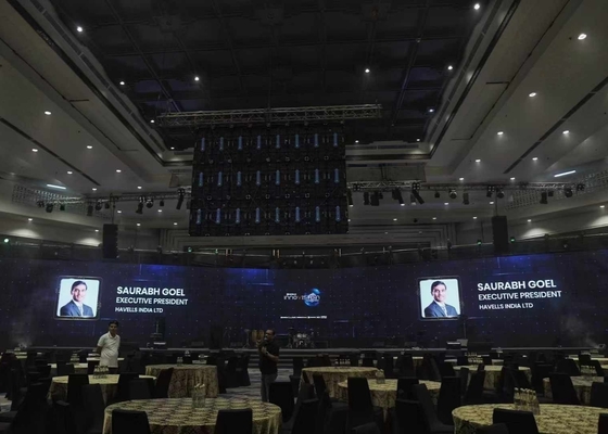 HD ενοικίαση ευέλικτος αναβοσβήνων δωρεάν P10 LED οθόνη 1/4 λειτουργία σαρώσεως IP67