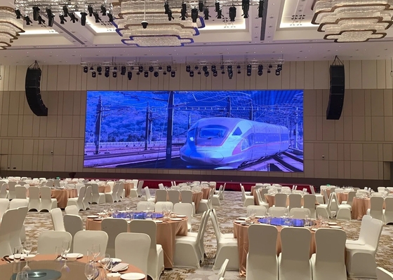 P6 Εξωτερική Αδιάβροχη Πλήρης Χρώση HD 27777 Dots/Sqm LED Die-Cast Aluminum Screen