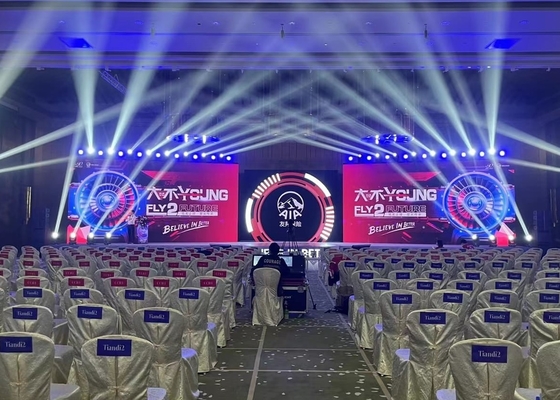 Μίσθωση P6 SMD σταθερή RGB LED οθόνη διαφήμιση οθόνη υδατοστεγή HD εργασιακή τάση DC5V