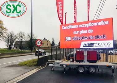 Πνευματώδης εξωτερική P6 φορτηγό τοποθετημένη οθόνη LED πλήρους χρώματος 7500 Nits