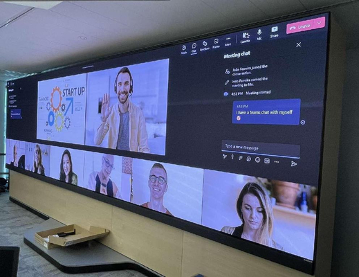 Pixel Pitch 2mm LED Video Wall HD P2 Εσωτερική οθόνη LED 640x640mm Πίνακα αλουμινίου με χύτευση LED οθόνη εμφάνισης