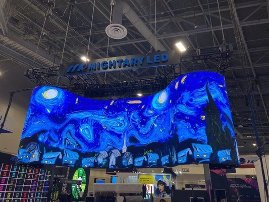 64x32 Dot Matrix LED ενοικίαση για γήπεδα / εμπορικά κέντρα P4 υψηλό ποσοστό ανανέωσης