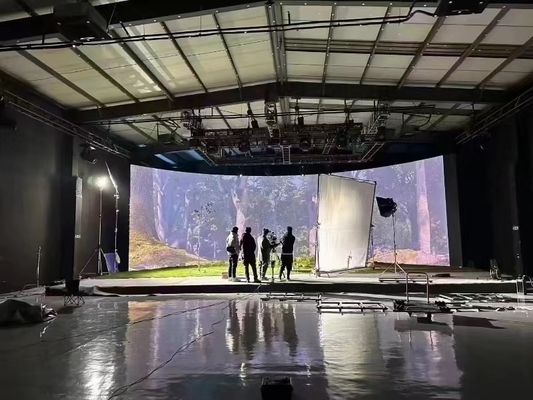 Προσαρμοσμένη Ευέλικτη εσωτερική οθόνη Full Color LED HD P1.5 Πάνω από 1300cd φωτεινότητα