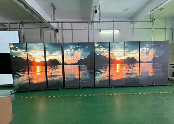 P2.5 Ενδοσωματική οθόνη LED Full Color HD με ντουλάπι αλουμινίου χύτευσης