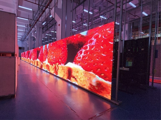 P6 Εξωτερική οθόνη LED υψηλής ευκρίνειας πλήρους χρώματος Αλουμινίου και Σιδήρου