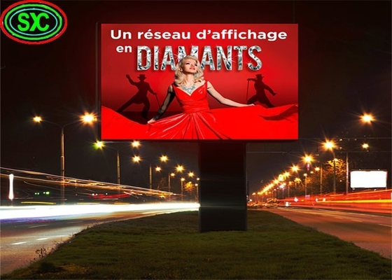 LED SMD 3 In 1 Διαφημιστική τοιχοπετρώα, P4.81 Εμπορική καθαρή πλήρης χρωματική ανάλυση 52 * 52 HD Chip 1/13 Scan