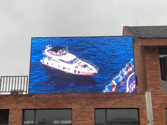 HD Giant Screen P10 εξωτερική πλήρης χρωματική οθόνη LED οθόνη βίντεο τοίχος εμπορική διαφήμιση