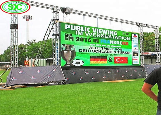 HD Giant Screen P10 εξωτερική πλήρης χρωματική οθόνη LED οθόνη βίντεο τοίχος εμπορική διαφήμιση
