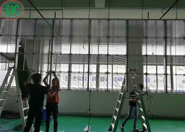 Υψηλή φωτεινότητα Πλήρο χρώμα Διαφανές φως LED τοίχου Μακροχρόνια διάρκεια ζωής SMD2525