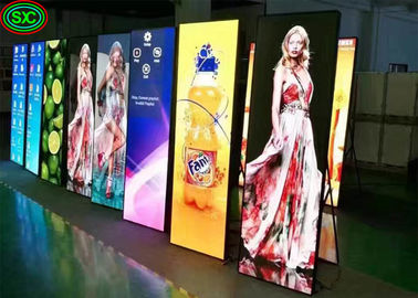 Καταστήματα ρούχων P2.5 αφίσα καθρέφτης εσωτερική πλήρης χρώσης LED 192mm X 192mm πλήρης χρώσης LED οθόνη