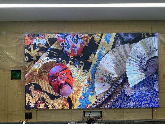 P2.5 εσωτερική οθόνη οθόνης με LED High Refresh Rate Διαφημιστικές οθόνες 640x640mm για τοίχο διαφημίσεων, 3840 refresh rate, υποστήριξη καμπυλωμένου σχεδιασμού