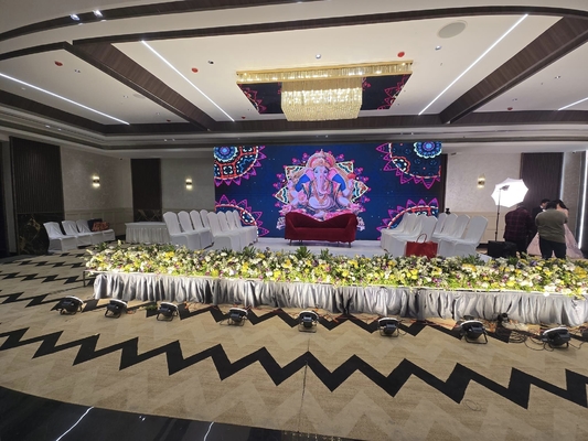 Πλήρες χρώμα 640x640mm εσωτερική οθόνη LED P2.5 LED οθόνη πεθαίνει Casting Αλουμινίου ντουλάπι ενοικίαση οθόνη LED, 3840hz ανανεωτικό ρυθμό