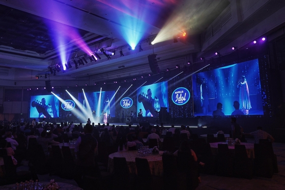 Πίνακα διαφημίσεων LED P3 4K HD LED board εσωτερικό led video wall μονάδα P3 576x576mm, σύστημα Novastar,1200cd φωτεινότητα, 3840hz ανανεωτικό ρυθμό