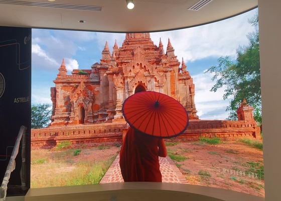 Οθόνη ενοικίασης Ultra HD Μικρή πλάκα P2.5 LED οθόνη με θήκη αλουμινίου 480x480mm