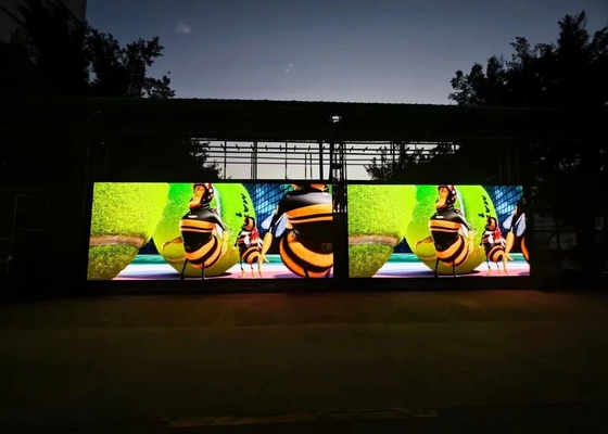Εικονική οθόνη LED από αλουμίνιο πετσέτα P5 LED Εικονική οθόνη LED 320x160mm Μέγεθος μονάδας