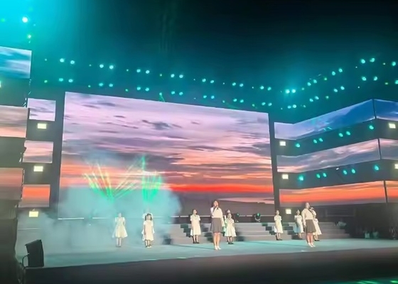 COB P1.25 Pitch Ultra High Definition Rental LED Display εσωτερικό σύστημα NOVA HD 1R1G1B