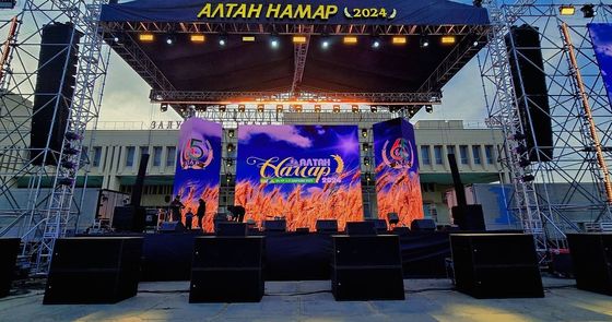 P3.91mm Εξωτερική Αδιάβροχη Οθόνη LED Video Wall 250x250mm Πλήρους Χρώματος