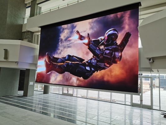 Εικονική οθόνη πετσέτας αλουμινίου Ultra-clear Small Pitch LED Billboard, υψηλής ευκρίνειας P2.5 LED οθόνη