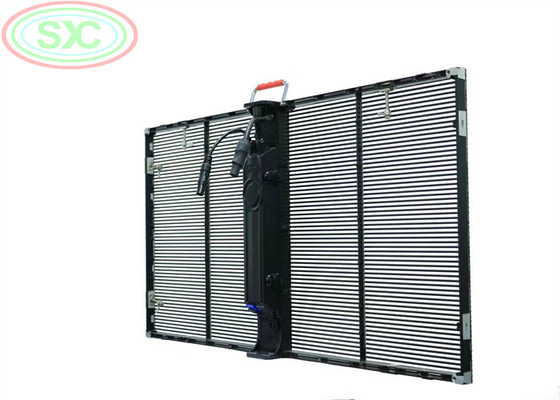 Κρεμαστικές οθόνες LED διαφανής οθόνη LED 1000*500MM ρυθμιζόμενη φωτεινότητα