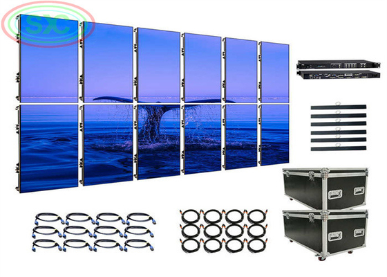 P4.81 Πίνακας LED 500*500mm ή 500*1000mm, οθόνη LED οθόνης LED υψηλής ανάλυσης SMD