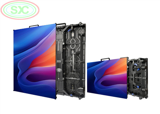 Εισερχόμενη τάση AC 110/220V Εξωτερική πλήρης χρωματική οθόνη LED με 65410 σημεία / τετραγωνικό μέτρο πυκνότητα σημείων και μέγεθος μονάδας 250 * 250mm