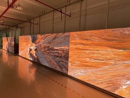 GOB Fine Pitch P1.875 P2.5 LED οθόνη βίντεο τοίχος εσωτερικό 8K πλήρες χρώμα