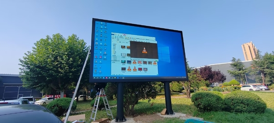 10mm Pixel Pitch LED οθόνες υψηλής φωτεινότητας για εξωτερική διαφήμιση στον δρόμο