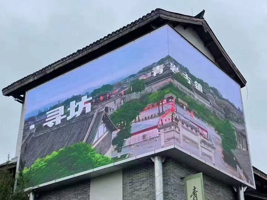 Επίσταρ Chip Video Wall Εξωτερικό Πλήρες Χρώμα LED Χώρος χύτευσης αλουμινίου σιδήρου / χάλυβα