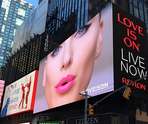 Επίσταρ Chip Video Wall Εξωτερικό Πλήρες Χρώμα LED Χώρος χύτευσης αλουμινίου σιδήρου / χάλυβα
