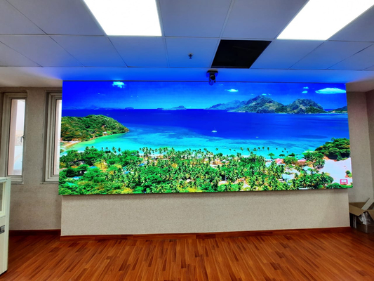 Εσωτερική πλήρης χρώσης οθόνη LED p3 3840hz ανανεωτικό ρυθμό Η απόλυτη λύση στην αναζήτηση ευρείας γωνίας θέασης και υψηλής διαδικασίας σήματος για ομαλή οθόνη