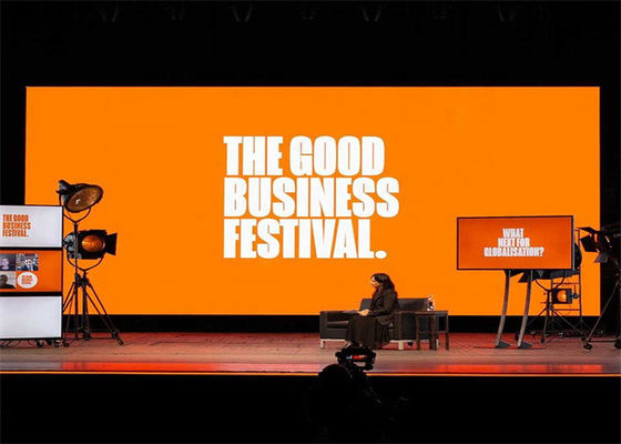 Εσωτερική οθόνη LED πλήρους χρώματος P2.5 Εύκολη εγκατάσταση LED τοίχος για διαφήμιση και εκδηλώσεις 640x640mm ενοικιαζόμενο LED πάνελ