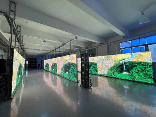 Εικόνα LED διαφήμισης HD από σίδηρο και χάλυβα με αδιάβροχο περίβλημα και υψηλή πυκνότητα εικονοστοιχείων 62500/τ.μ.