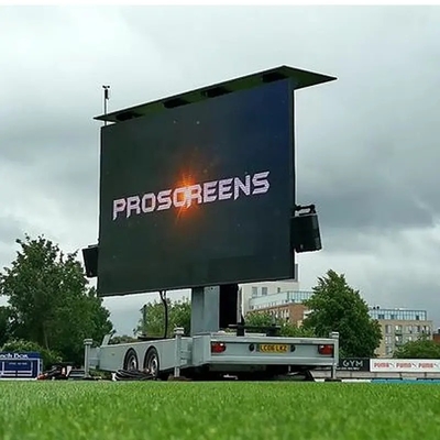 Εξωτερική οθόνη LED υψηλής ευκρίνειας RGB ενοικίασης οθόνης P6 σταθερή οθόνη διαφήμισης LED