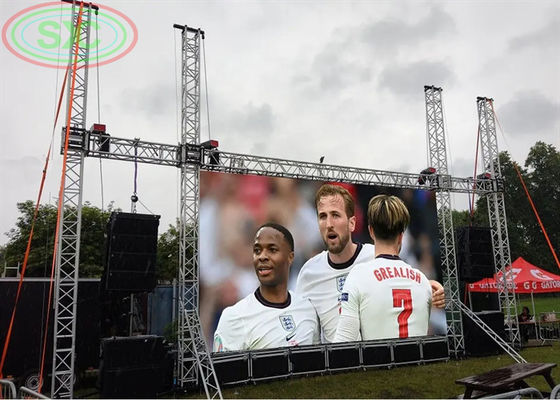 Εικονική οθόνη οθόνης LED πλήρους χρώματος P6 SMD 6000cd/m2