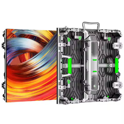 Υψηλή φωτεινότητα πλήρης χρώσης RGB P6 LED ενοικιαζόμενη οθόνη 960Mm X 960Mm εσωτερικό ντουλάπι