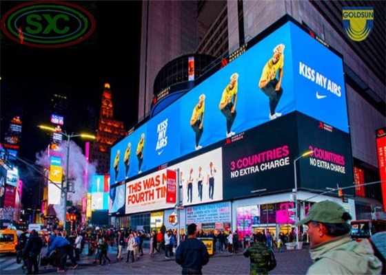 P5 σταθερή διαφήμιση LED Billboard εξωτερική πλήρης χρώματος μεγάλη οθόνη LED