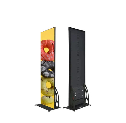 Αλουμινένιο υλικό διαφήμισης οθόνες LED 680x2000mm Μέγεθος οθόνης για τις ανάγκες διαφήμισης σας