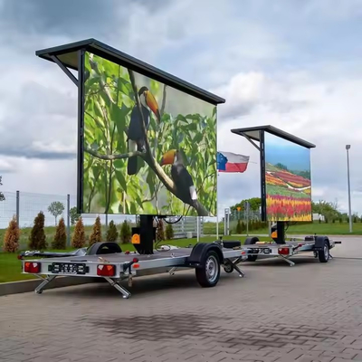 Canbest Outdoor Ready To Use Waterproof Seamless P4 Box Truck Led Billboard Roadshow Κινητή οθόνη οθόνης τοίχου LED σε φορτηγά