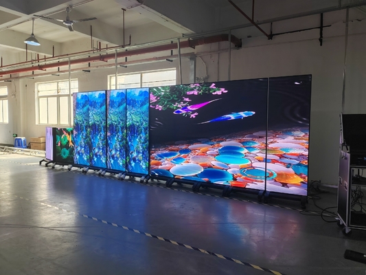Εύκολη συντήρηση 4K 8K LED οθόνη οθόνης OEM ODM IP65 Αντικροσίωση P2 P2.5 P3 500*500mm LED οθόνη οθόνης LED τοίχος βίντεο