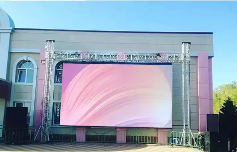 Ηλεκτρική SMD 3535 Sport Perimeter LED Die-Cast Aluminum Billboard Display Ultra Clear Vision