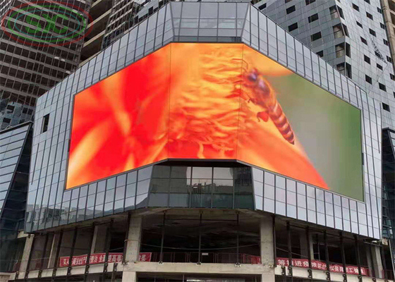 Εξωτερική τεράστια οθόνη LED τοίχου 3D 4k LED LED σήμα LED εξωτερική οθόνη LED P10 για διαφήμιση μέσων ενημέρωσης